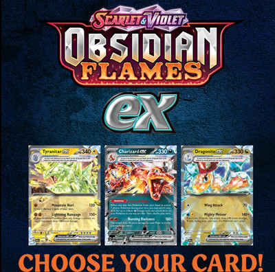 Obsidian Flames Pokemon Singles - EX Cards - Choose your card!