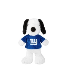 New York Giants Snoopy Peanuts Team Jersey NFL 10" Plush