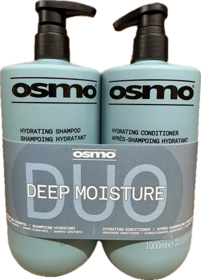 Osmo Deep Moisture ‎Shampoo und Conditioner 1000ml Kostenlose 24 Stunden Lieferung