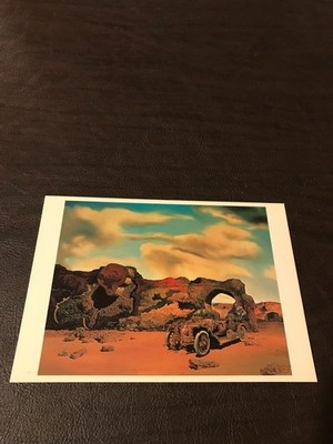 UNPOSTED  ART 4 X 6 POSTCARD - SALVADOR DALI - PARANOID CRITICAL SOLITUDE