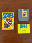Super Mario Bros 3 NES Nintendo Complete In Box CIB — Authentic Rev-A 1990