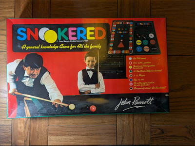Snookered John Parrot Brettspiele Vintage 80er Jahre komplett verpackt