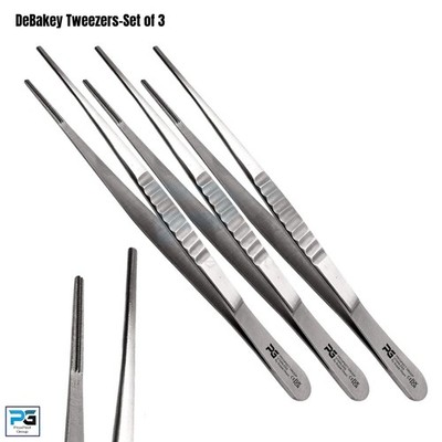 Debakey Pinzette Pinzette Daumenpinzette 3er Set