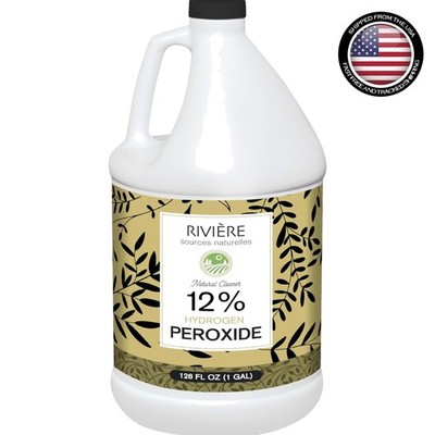 1 Gallon Unscented Chlorine-Free Hydrogen Peroxide for Laundry & Stain Removal