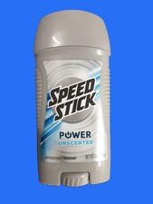Speed Stick Power Unscented Anti-Perspirant Deodorant Odor Protection 3 Fl Oz
