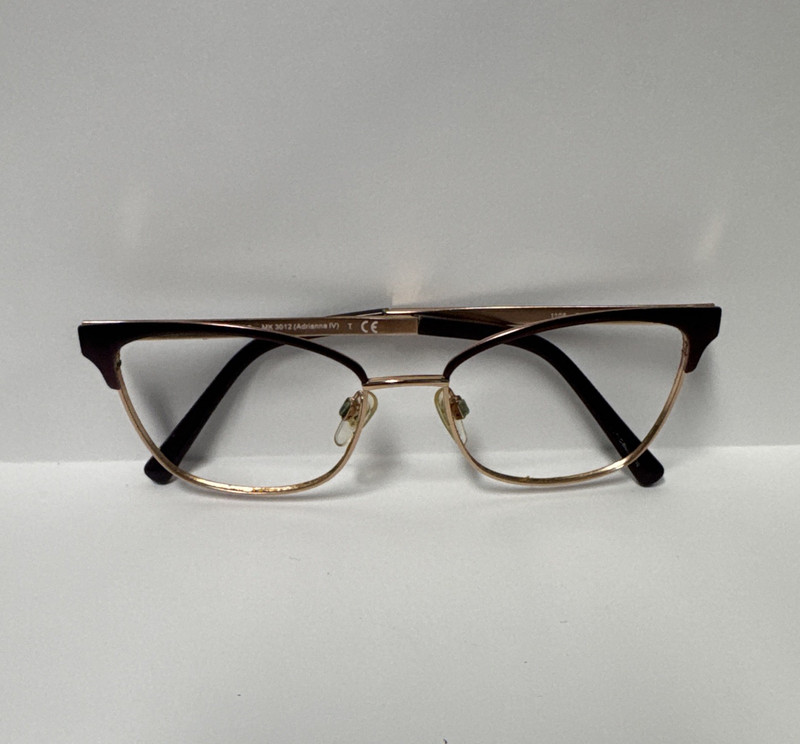 Michael Kors MK3012 Adrianna IV 1108 Full Rim Gold Metal Cat Eye 51-17-135. #14