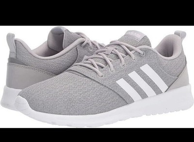 Adidas Women's QT Racer 2.0 Shoes Gray / White Size 6 M US