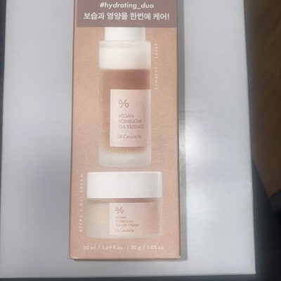 Dr. Ceuracle Kombucha Tea Beginning Set Essence And Gel Cream Hydrating Duo