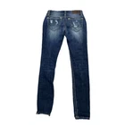 BKE Stella Women Jeans Size 24 Blue Denim Dark Wash 30" Inseam 32-23
