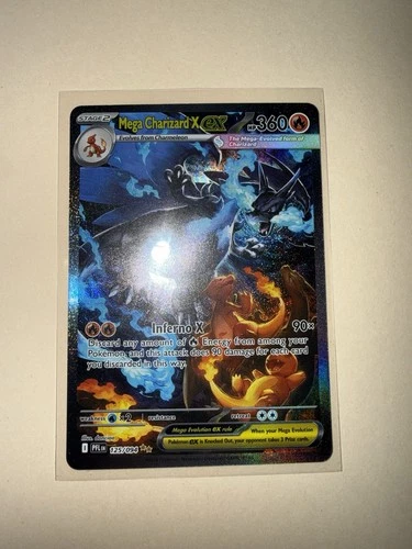 Mega Charizard X EX SIR 125/094 (English) Phantasmal Flames Pokemon TCG