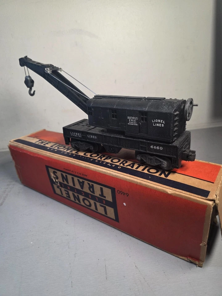 LIONEL Nº Coche grúa Bucyrus Erie 6460 8 ruedas ++++ posguerra ++++ caja original   Foto 4 de 4