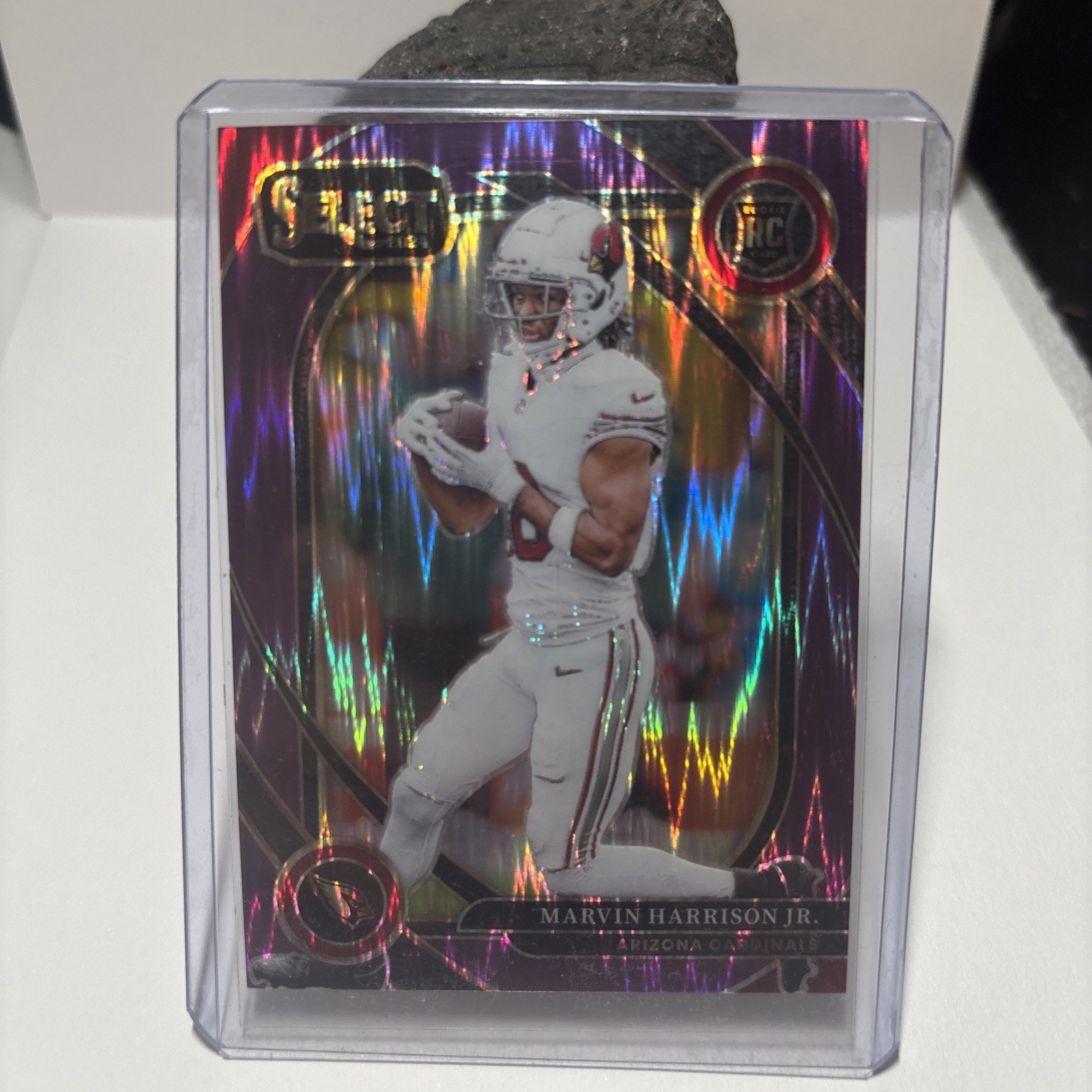 2024 Select - Club Level Marvin Harrison Jr. #219 Purple Shock Prizm /360 (RC)