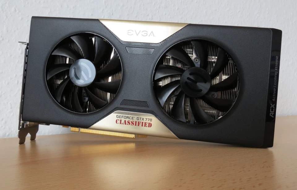 EVGA NVIDIA GeForce GTX 770 Classified 4GB Dual GDDR5 Graphic Card 04G-P4-3778-K - Image 2 of 4