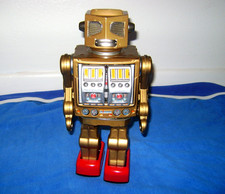 1960's Japan VTG Super Astronaut Battery Operated Tin Robot Horikawa Works