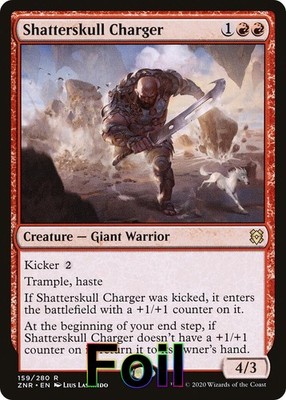 Shatterskull Charger- (NM)-*Foil*-EN-[ZNR - 159]