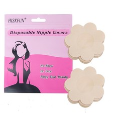 40 Pieces Nipple Covers For Women Disposable No-Show Pasties Hypoallergenic S...