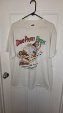 Vintage KUPD Arizona Dave Pratt Rock & Roll T-Shirt Size XL Bud Beer Mens Radio