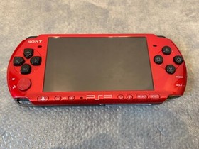 Sony PlayStation Portable PSP 3000 Black/Red Value Pack PSPJ-30026 Exc