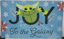 Anti-Fatigue PVC Floor Mat (18"x30") DISNEY,CHRISTMAS STAR WARS,TO THE GALAXY,BB