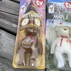 Ty Bears Vintage In Packing Set 4  McDonald’s Toys 1999 In Rough Shape / — photo 5