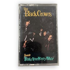 Vintage The Black Crowes Present Shake Your Money Maker Cassette Tape 1990
