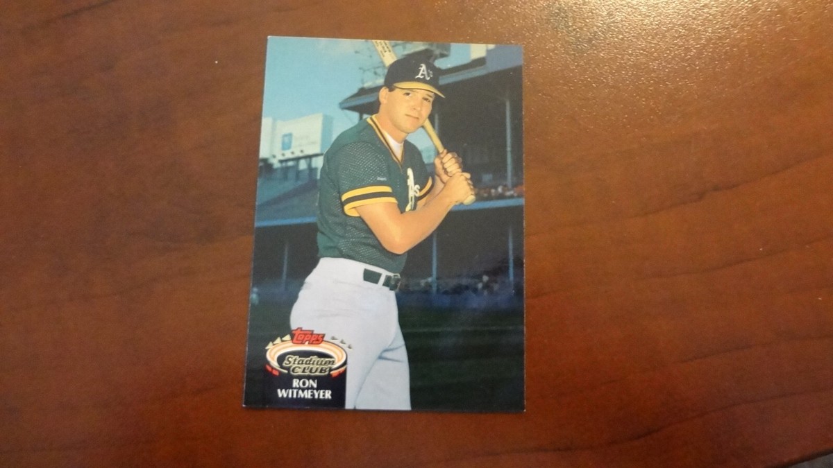 1992 TOPPS STADIUM CLUB # 435 RON WITMEYER BASEBALL CARD | eBay