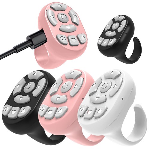 Télécommande E-book Page Turner Compatible Bluetooth pour iPhone Xiaomi Huawei - Photo 2/21