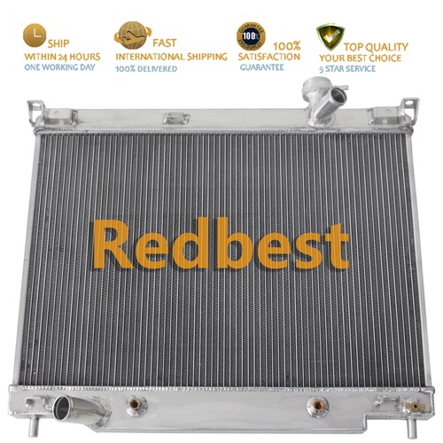 Full Aluminum 3Core Radiator 2458 For 2002-2009 Chevy Trailblazer GMC Envoy 4.2L - Picture 3 of 12
