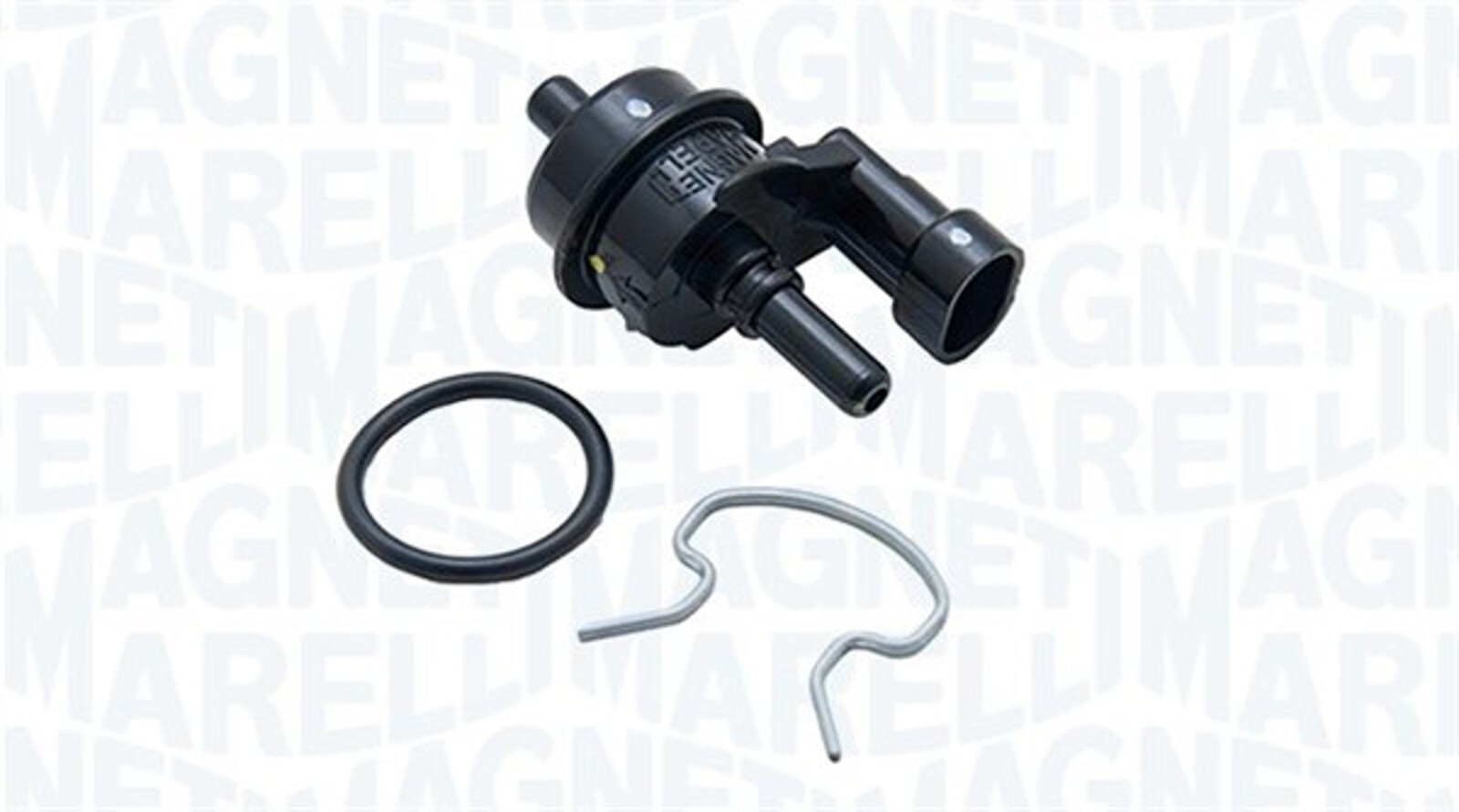 Soupape de mise à l'air du réservoir pour Fiat Doblo 1.4 essence de 2005 en plastique ABS noir