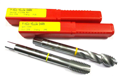 2 DORMER Gewindebohrer HSCo E349 DL + E351 SL M14 ISO2 6H Gelbring Neu A9947