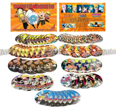 NARUTO / NARUTO SHIPPUDEN + BORUTO - DVD (1-1013 EPS+11 MOVIE) SHIP FROM US