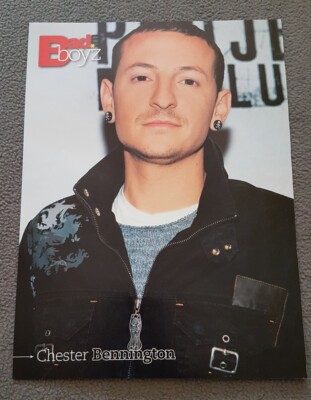 Chester Bennington (Linkin Park)/Pete Wentz (Fall Out Boy) single page poster