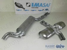 IMASAF Auspuffset Mitteltopf+Endtopf für Mercedes S-Klasse 500 SEL 126 1985-1991