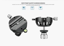 Leofoto USA Leofoto YB-100SK Leveling Base w/ Handle for 100mm Bowl