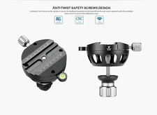 【Leofoto USA】Leofoto YB-100SK Leveling Base w/ Handle for 100mm Bowl