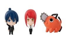 Chainsaw man Capsule Figure Collection Aki, Makima and Pochita Small 3 Figures