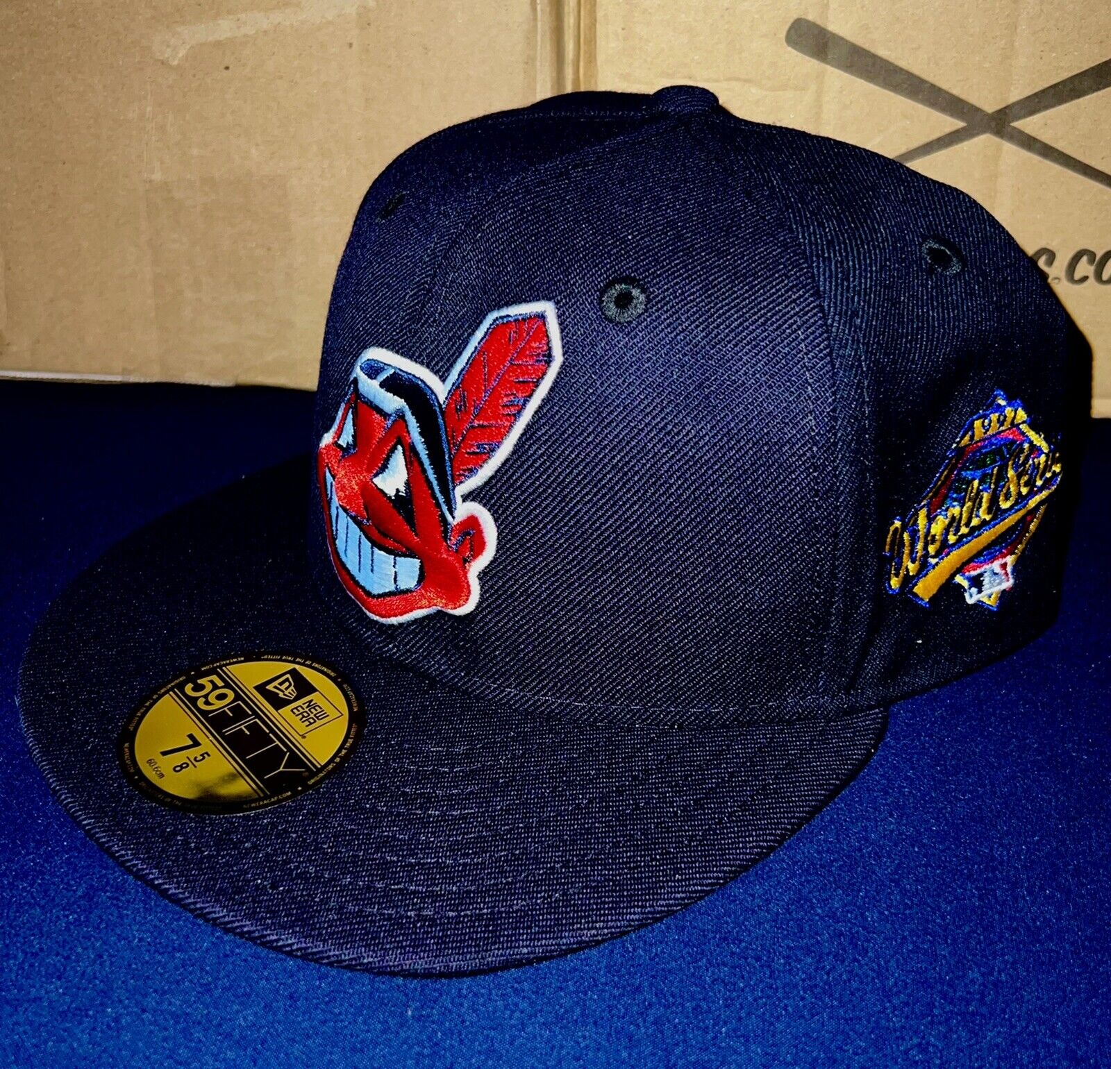 7 5/8 New Era Cleveland Indians - キャップ