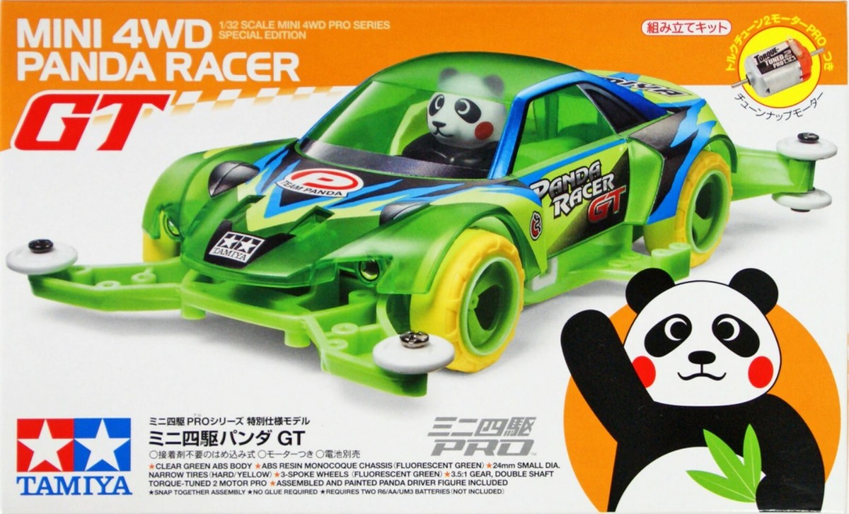 TAMIYA Mini 4WD Panda Racer 完成モデル Tamiya 1/32 Mini 4WD PANDA RACER GT (MA CHASSIS) 95303 | eBay
