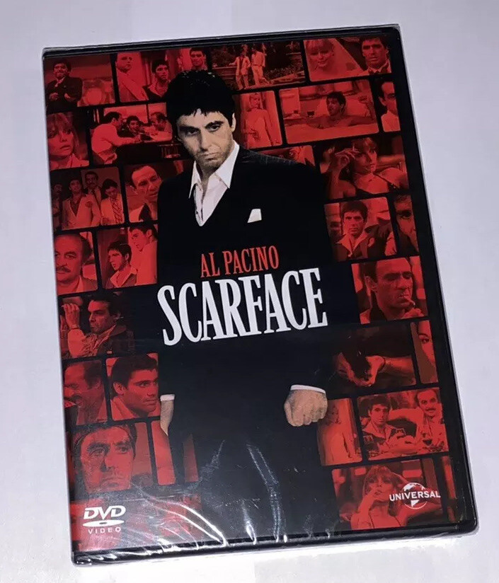 SCARFACE RARO DVD 2017 COPERTINA DIFFERENTE FUORI CATALOGO SIGILLATO - AL PACINO