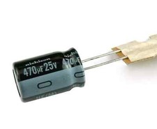 12pcs Nichicon HE 470uF 25v 105C Radial Electrolytic Capacitor