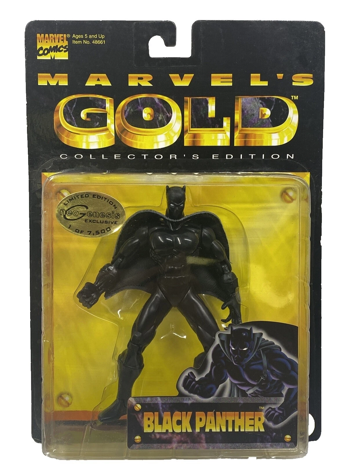 Figuras de acción de acción pantera negra ToyBiz