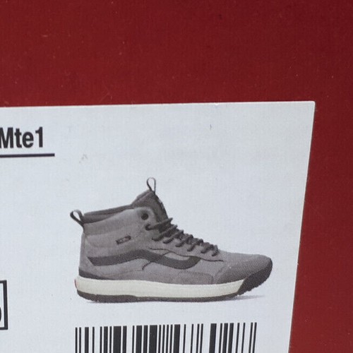 Vans Ultrarange Exo Hi MTE Drizzle Gray Hiking Shoe Sneaker Boot Mens Size NEW - Picture 11 of 12
