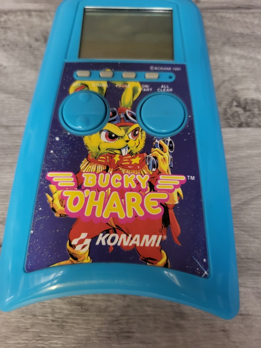 Konami Vintage 1991 Bucky O'Hare Handheld Game Japan Tested Konami Vintage 1991 Bucky O'Hare Handheld Game Japan Tested