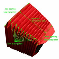 eTone Custom Made Bellows For Vintage Folding Camera Ikon Kodak Retina Ensign