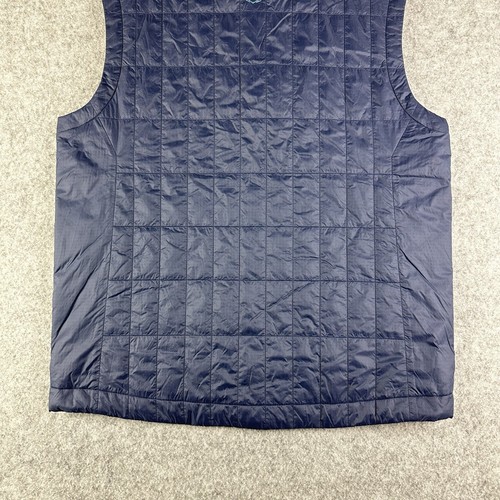 Stio Vest Men M Blue Azura Lightweight Puffer Full Zip PrimaLoft Roxborough Logo - Picture 9 of 16