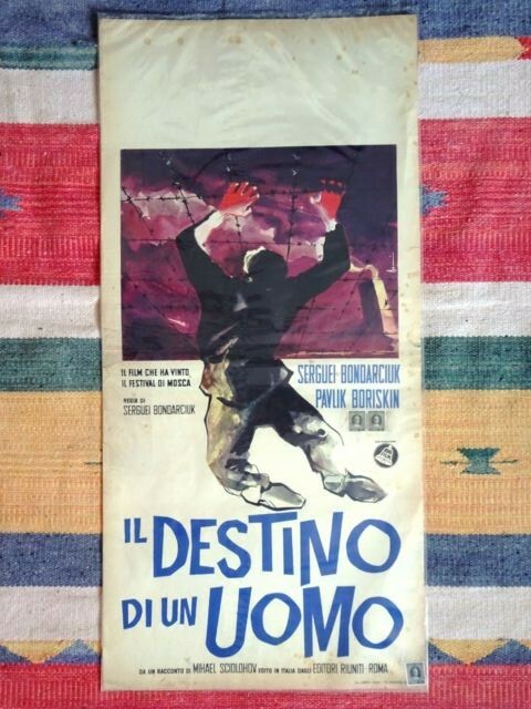 Locandina di Il destino di un uomo (1959)