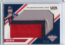 2020 Stars and Stripes Collegiate Team Patches Max Meyer Jumbo Patch 10/10