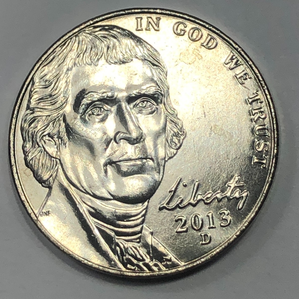 2013- D Jefferson Five Cent Coin - Uncirculated | eBay