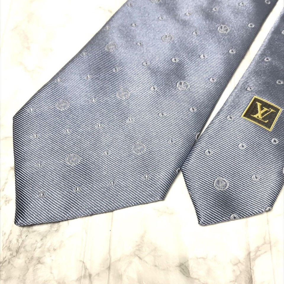 Louisvuitton Louis Vuitton Circle Logo Tie Men's Ties eBay