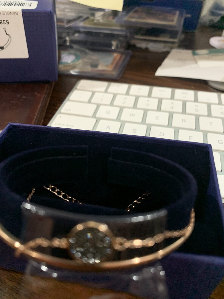 アクセサリー Swarovski CRY/ROS BANGLE 17cm Swarovski Cry/Ros Gold Bangle 17cm Jewelry | eBay